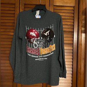 Arkansas vs Virginia Tech Belk Bowl 2016 Long Sleeve T shirt